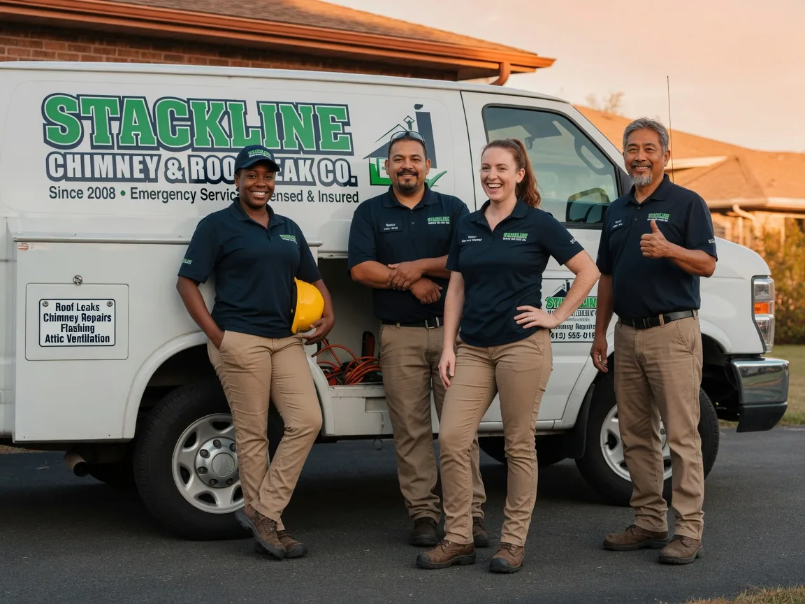Chimney flashing repair company in Ocracoke, NC